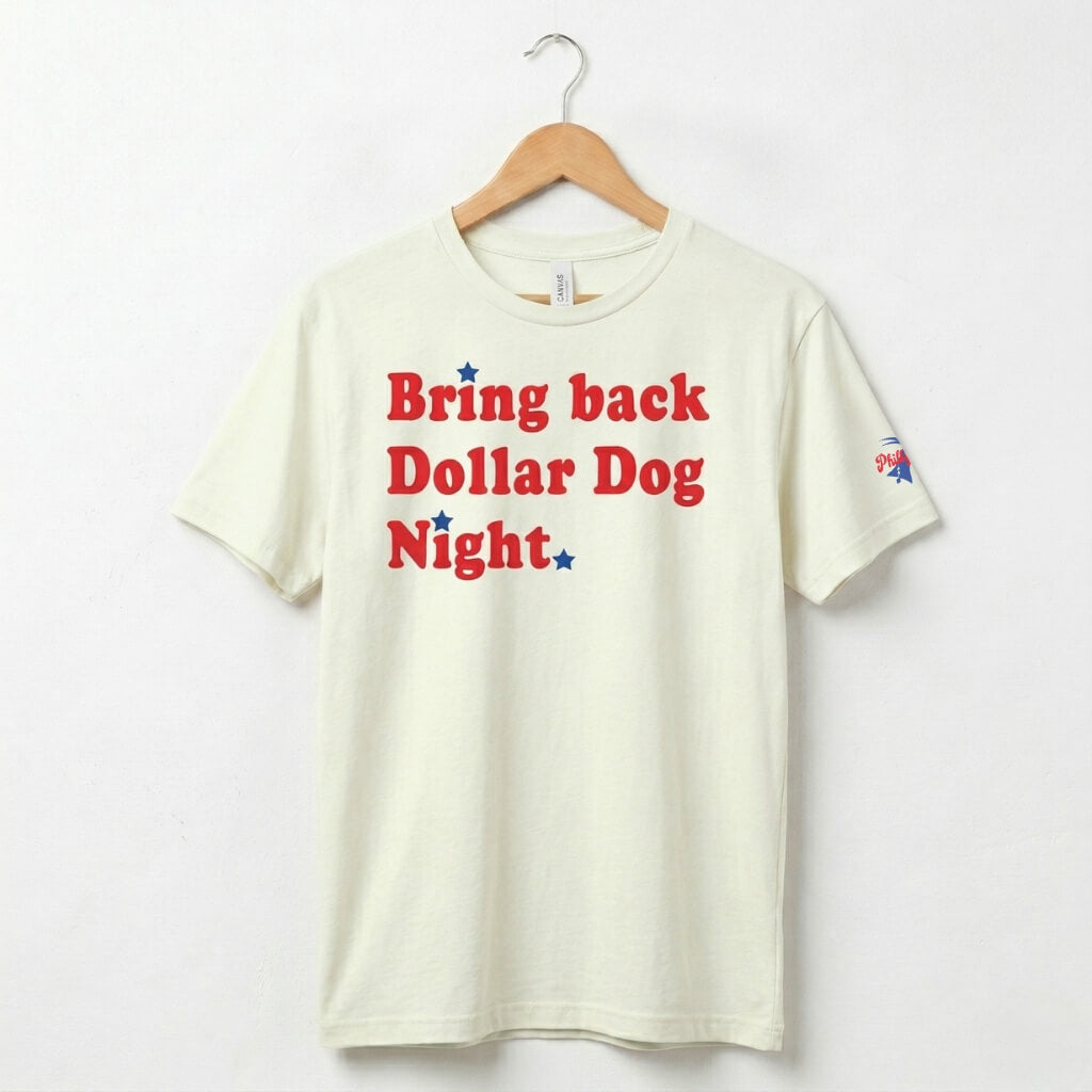 Philadelphia Phillies Bring Back Dollar Dog Night funny citron shirt by Phillygoat