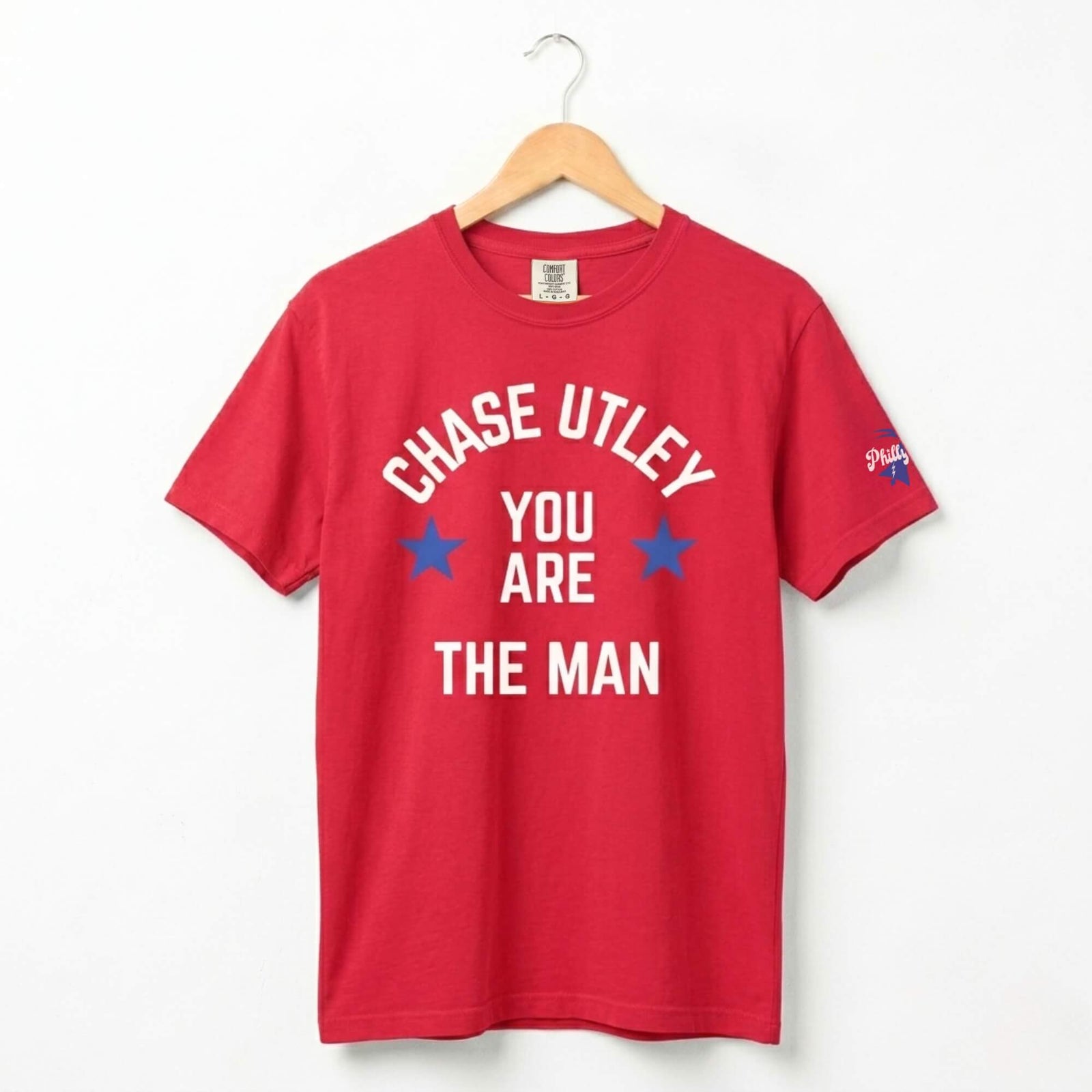 "Chase Utley You Are the Man" Comfort Colors Tee