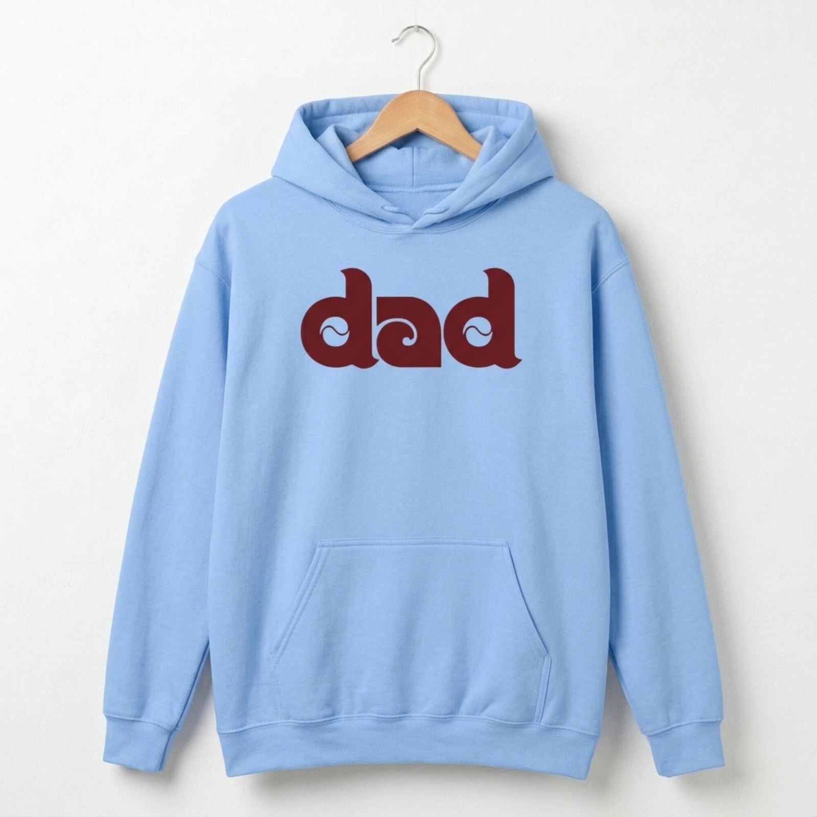 "Philly Baseball Dad" Embroidered Hoodie