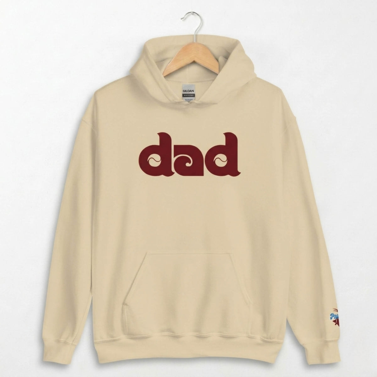 "Philly Baseball Dad" Embroidered Hoodie