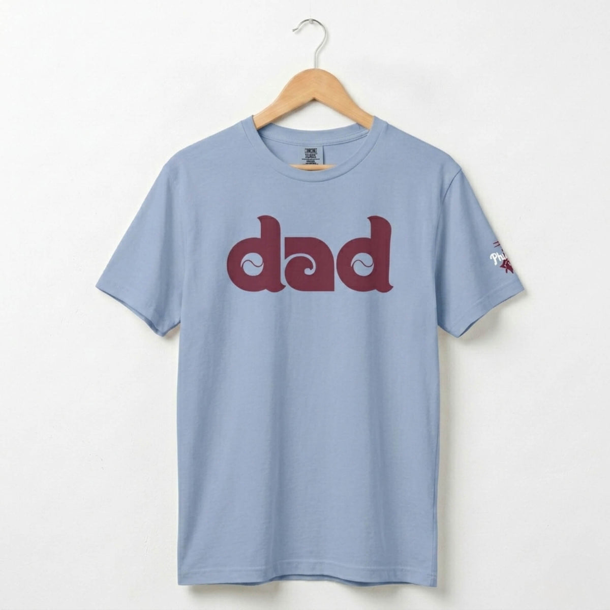 Philadelphia Phillies washed denim Dad Father's Day shirt by Phillygoat