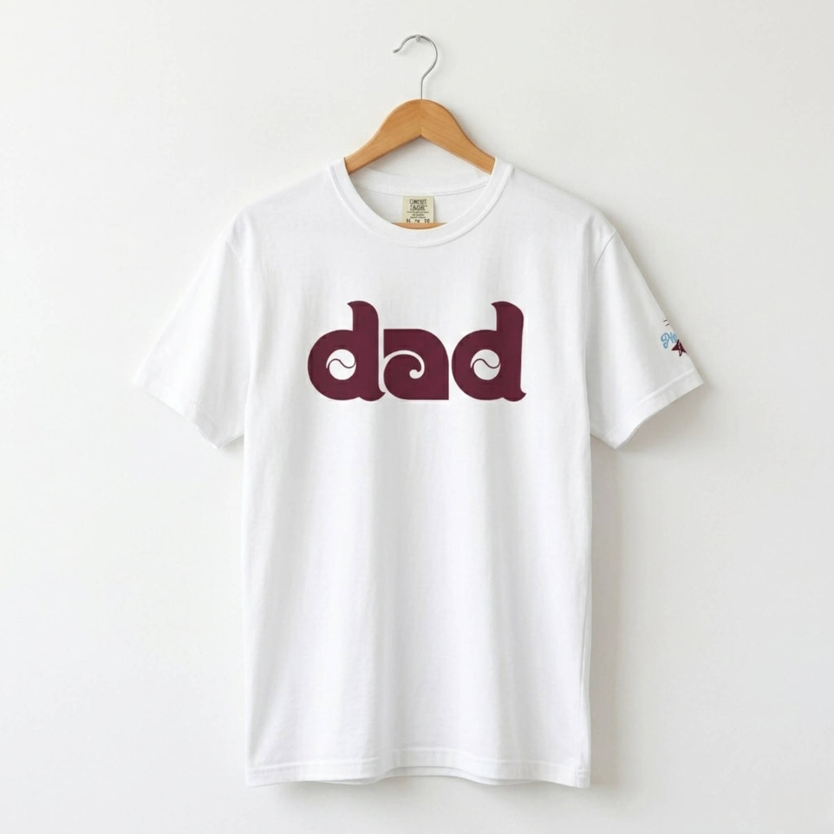 Philadelphia Phillies white Dad Father's Day shirt by Phillygoat