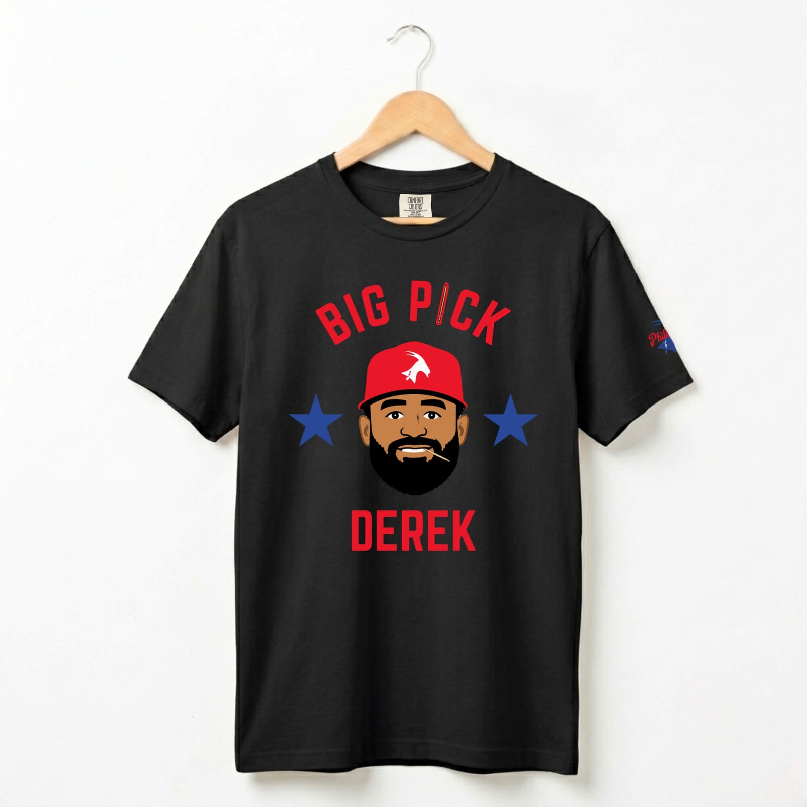 "Big Pick Derek" Comfort Colors Tee