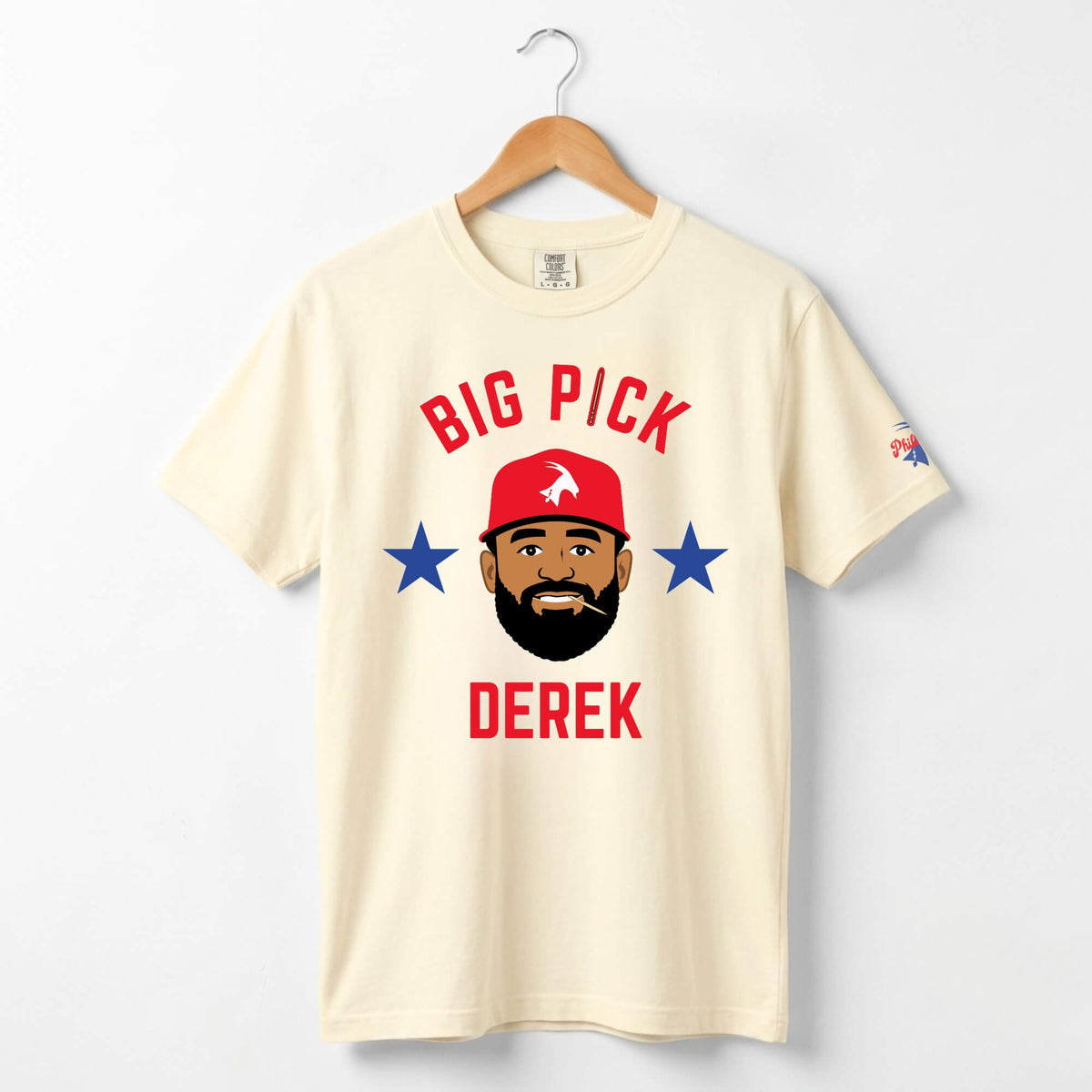 "Big Pick Derek" Comfort Colors Tee