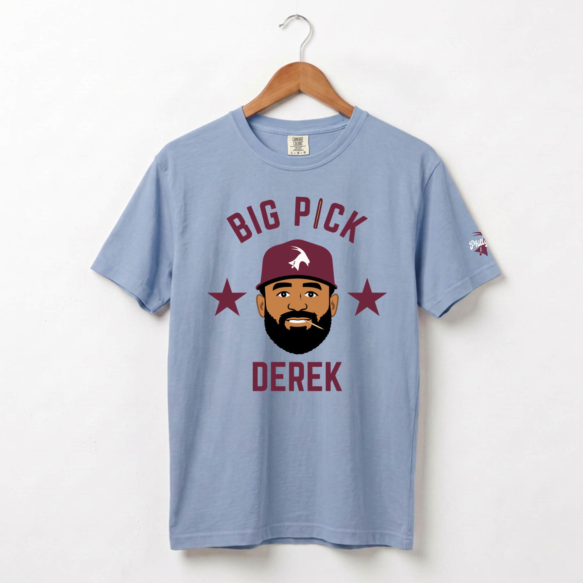 "Big Pick Derek" Comfort Colors Tee