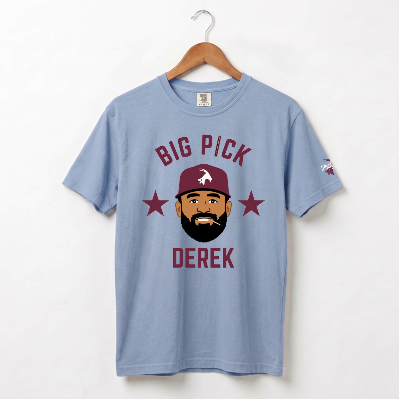 "Big Pick Derek" Comfort Colors Tee