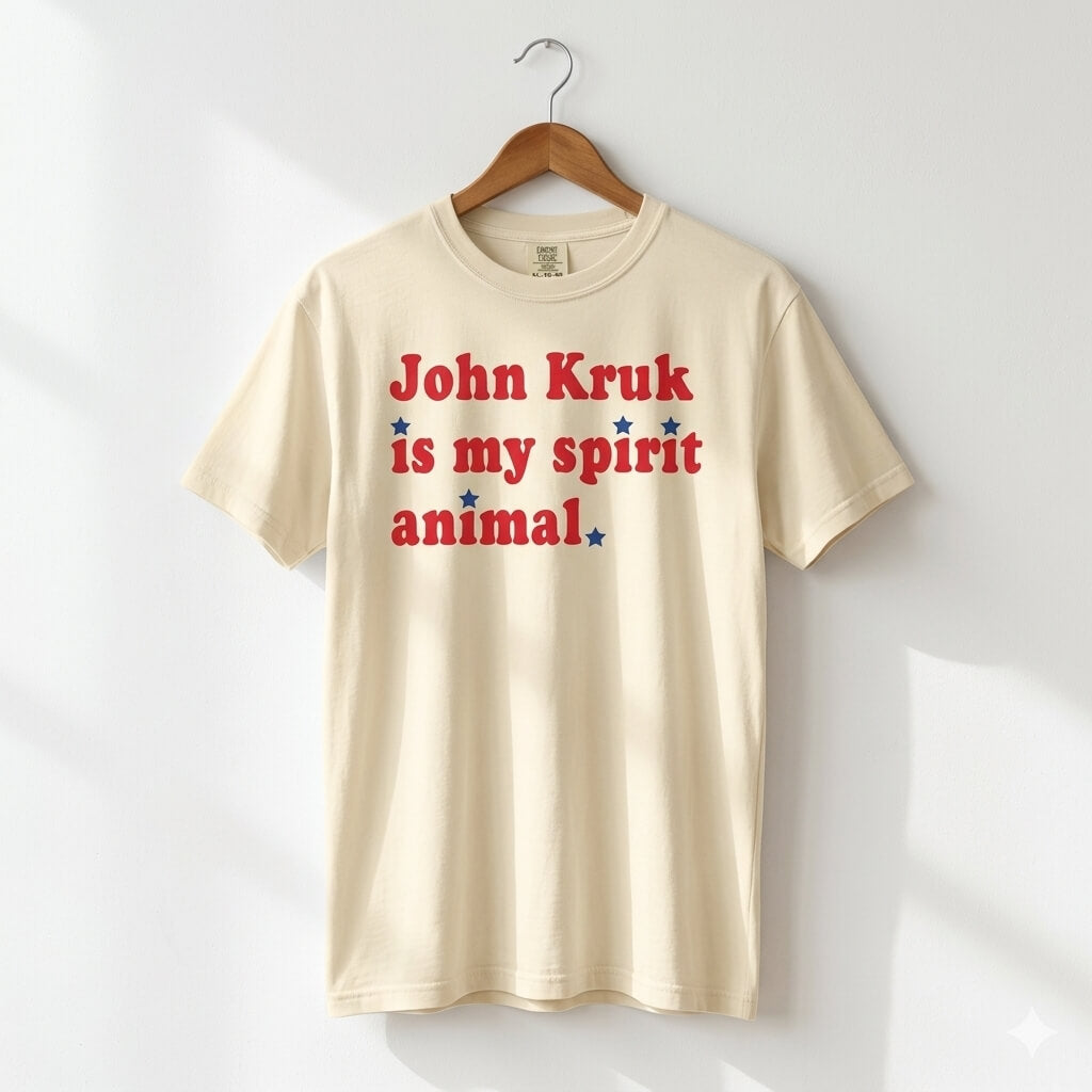 "John Kruk Is My Spirit Animal" Comfort Colors Premium Tee