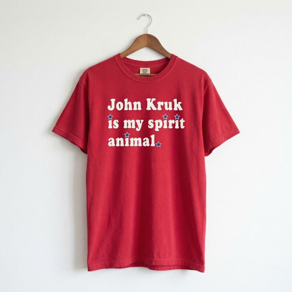 "John Kruk Is My Spirit Animal" Comfort Colors Premium Tee