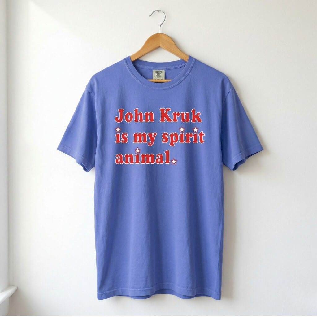 "John Kruk Is My Spirit Animal" Comfort Colors Premium Tee