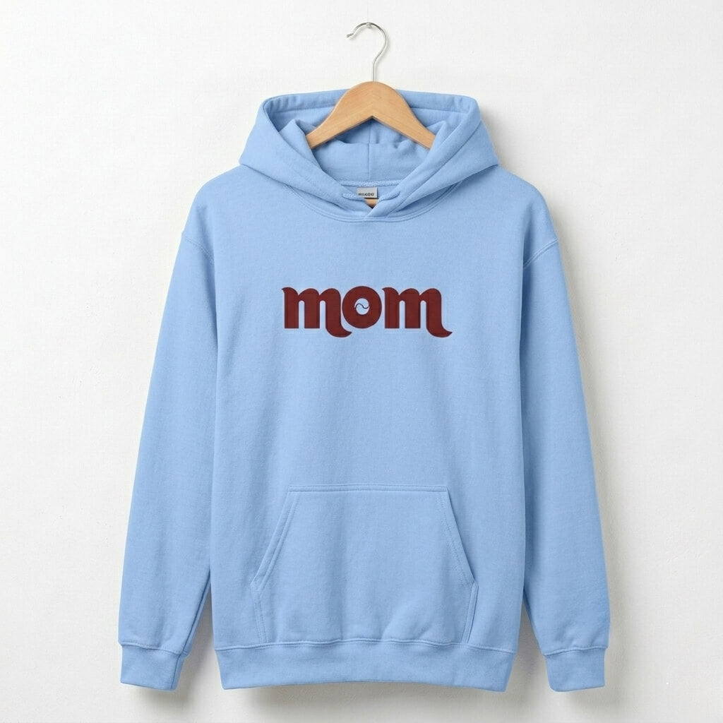 Philadelphia Phillies Mom embroidered light blue hoodie by Phillygoat
