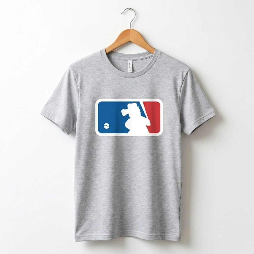 Philadelphia Phillies Phillies Phanatic MLB logo athletic heather t-shirt by Phillygoat