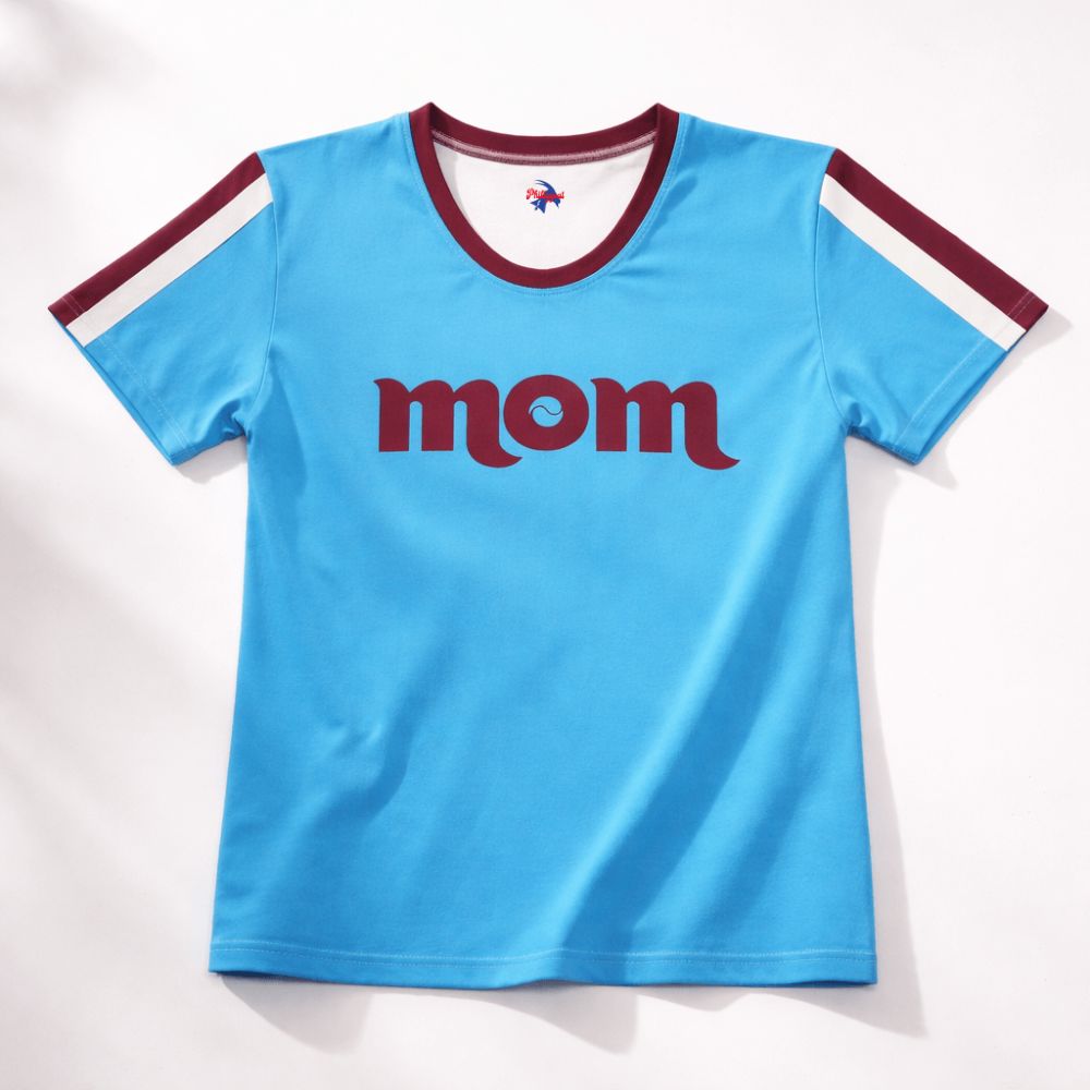 "Philly Baseball Mom" Women’s Tee by Phillygoat – Philadelphia sports apparel