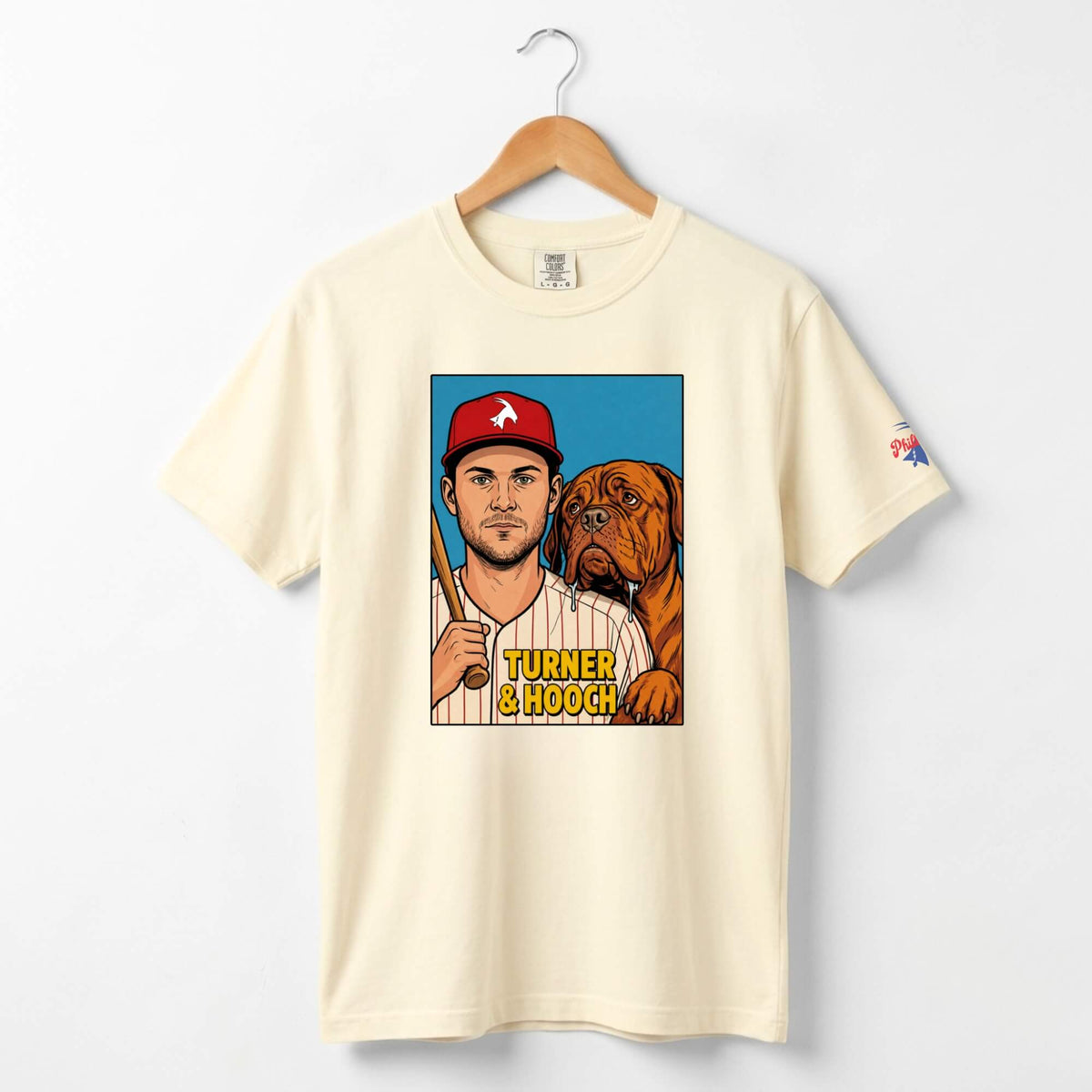 "Turner & Hooch" Comfort Colors Tee