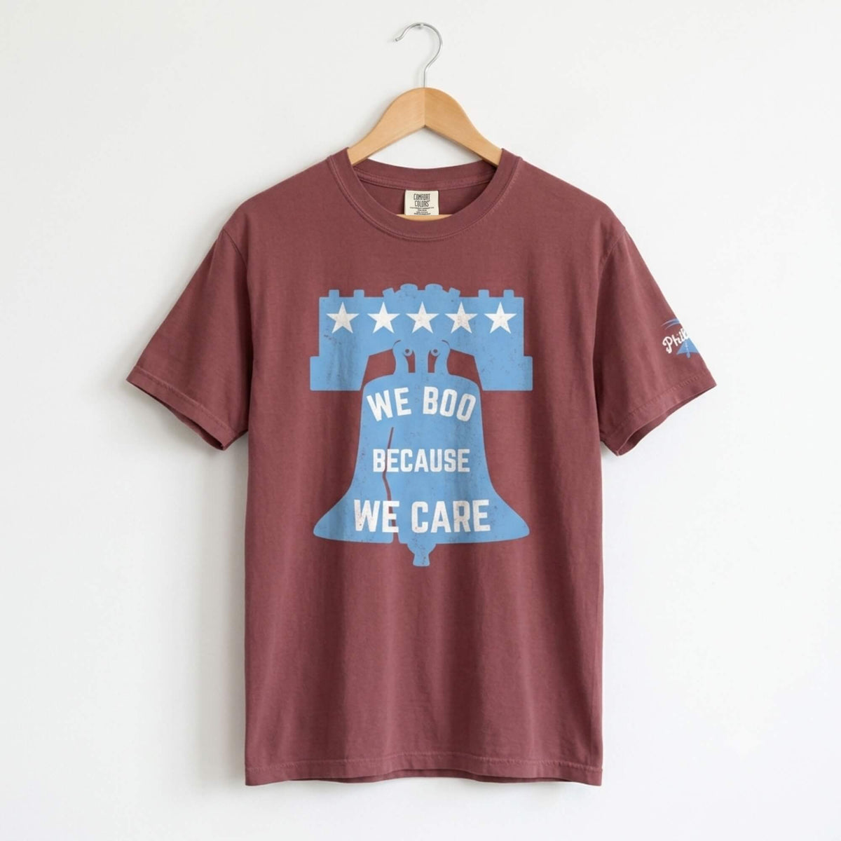 "We Boo Because We Care" Comfort Colors Tee