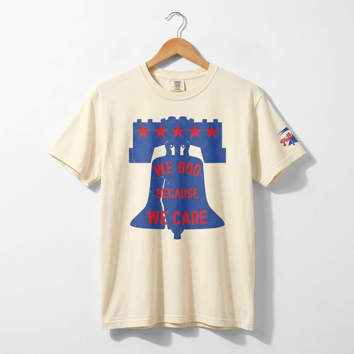 "We Boo Because We Care" Comfort Colors Tee