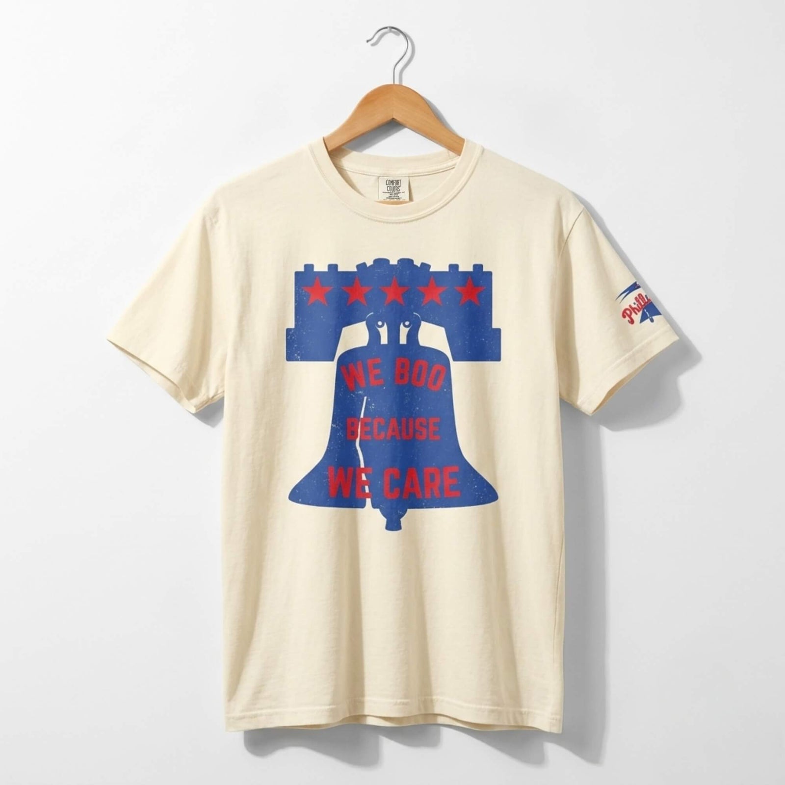 "We Boo Because We Care" Comfort Colors Tee