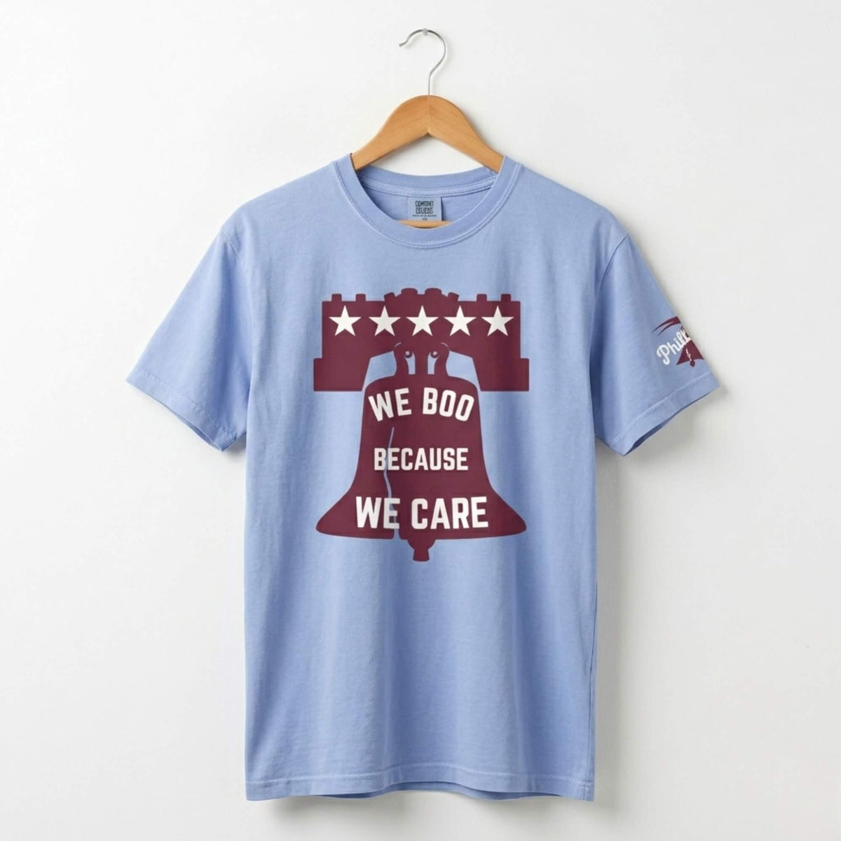 "We Boo Because We Care" Comfort Colors Tee