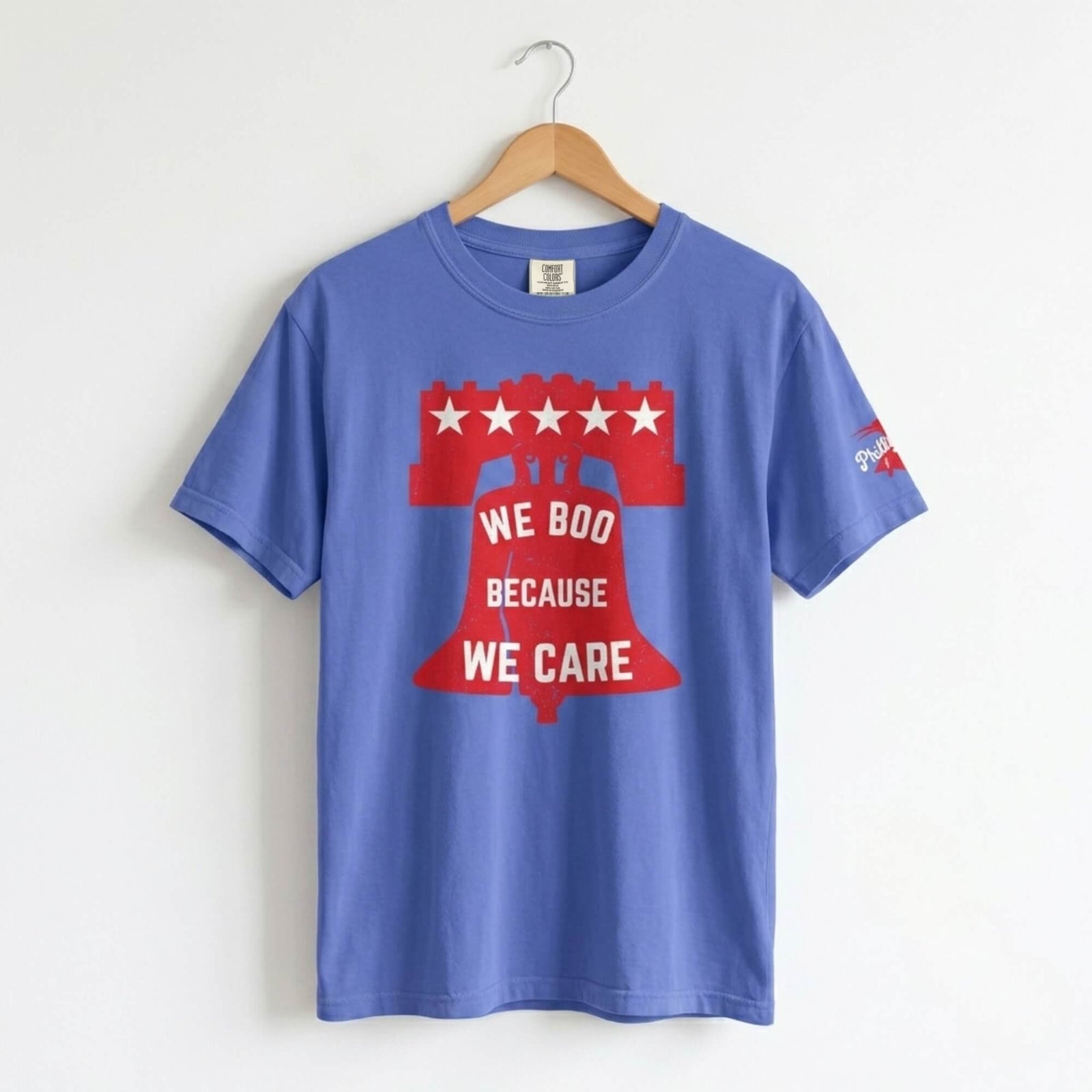 "We Boo Because We Care" Comfort Colors Tee