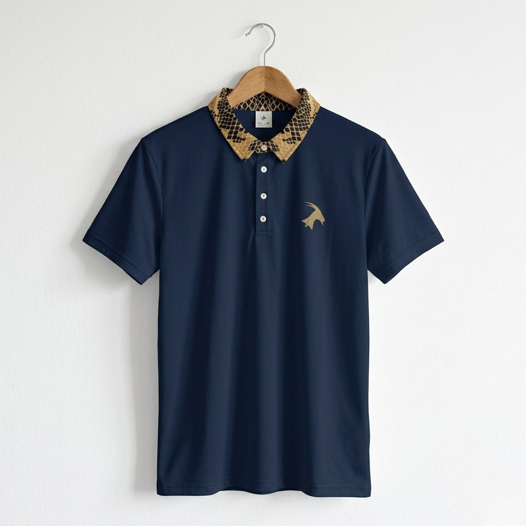 Philadelphia Union navy blue mens golf polo by Phillygoat