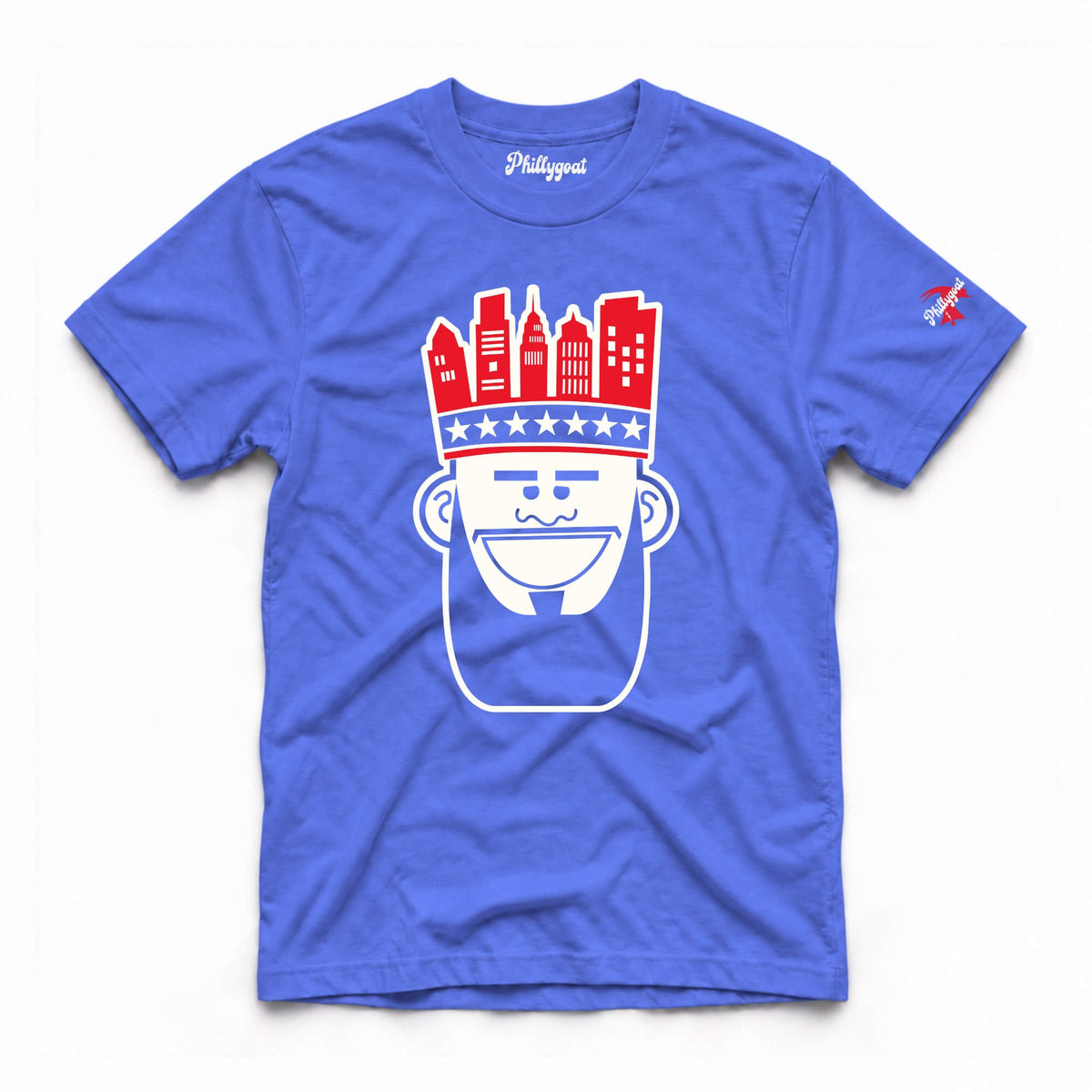Lebron James It's a Philly King royal blue t-shirt from Phillygoat