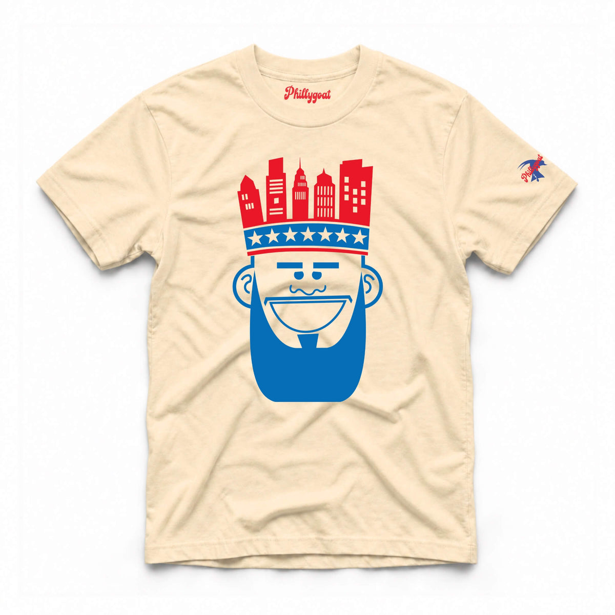 Lebron James It's a Philly King ivory t-shirt from Phillygoat