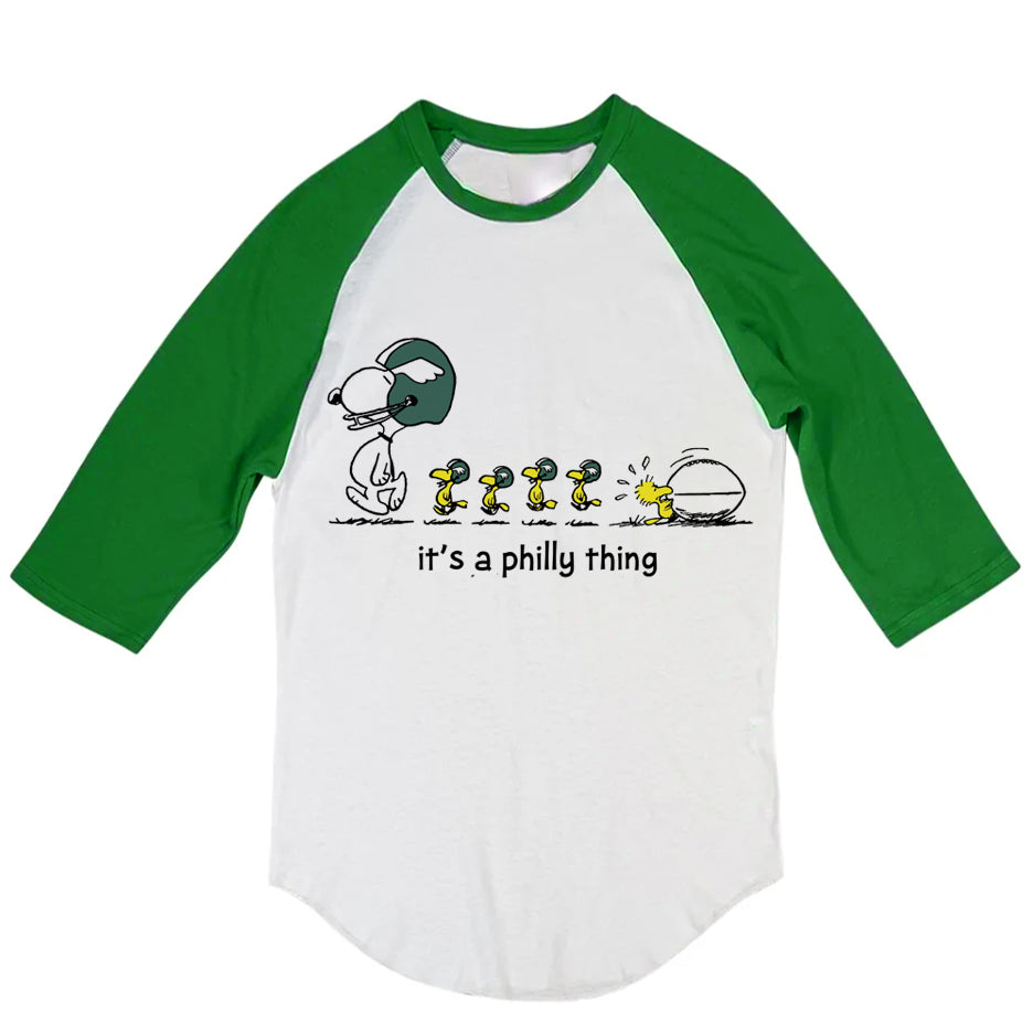 "It's A Philly (Peanuts) Thing" Raglan Tee