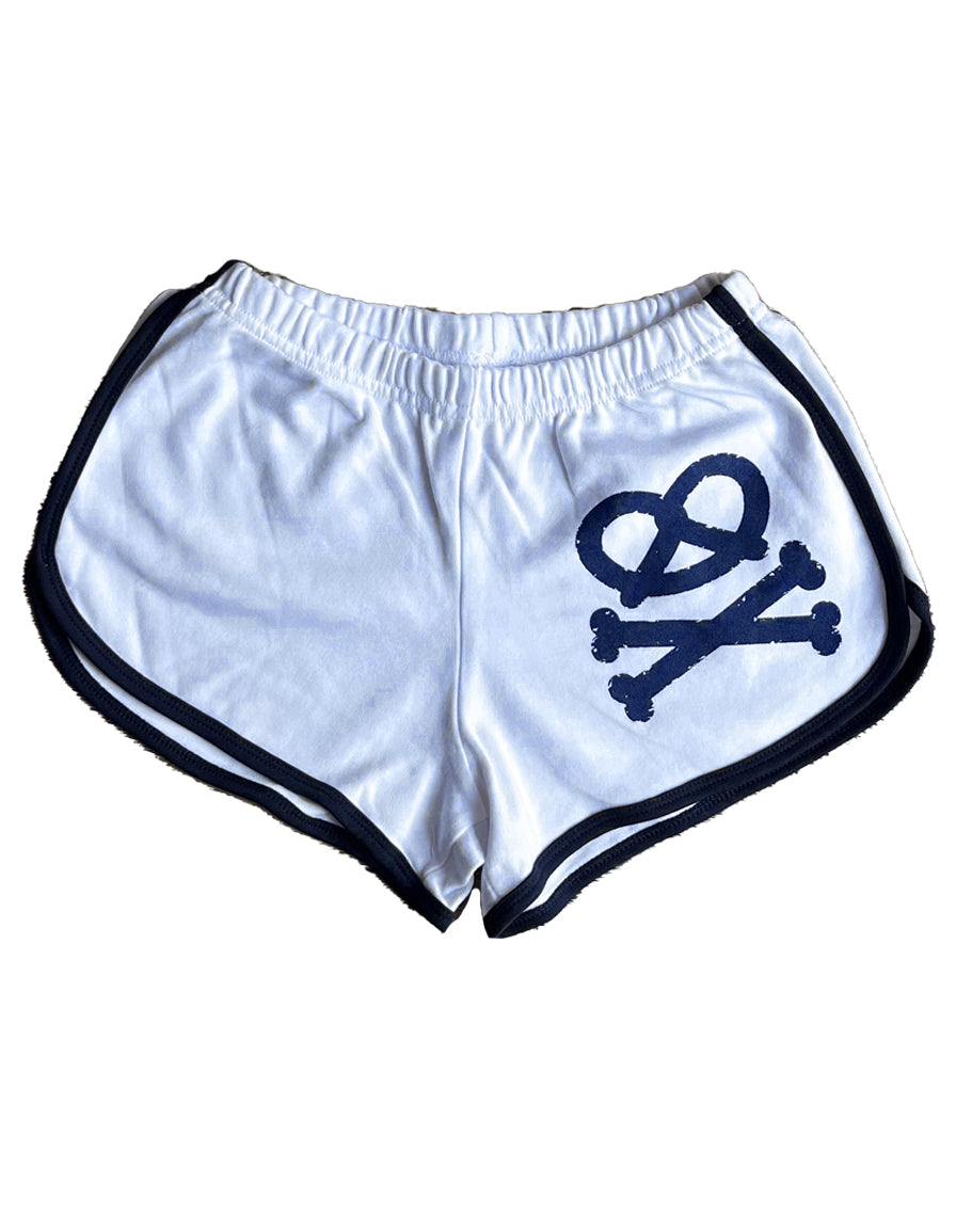 "Pretz-Skull And Crossbones" Booty Shorts