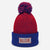 "Believe" Pom-Pom Knit Hat