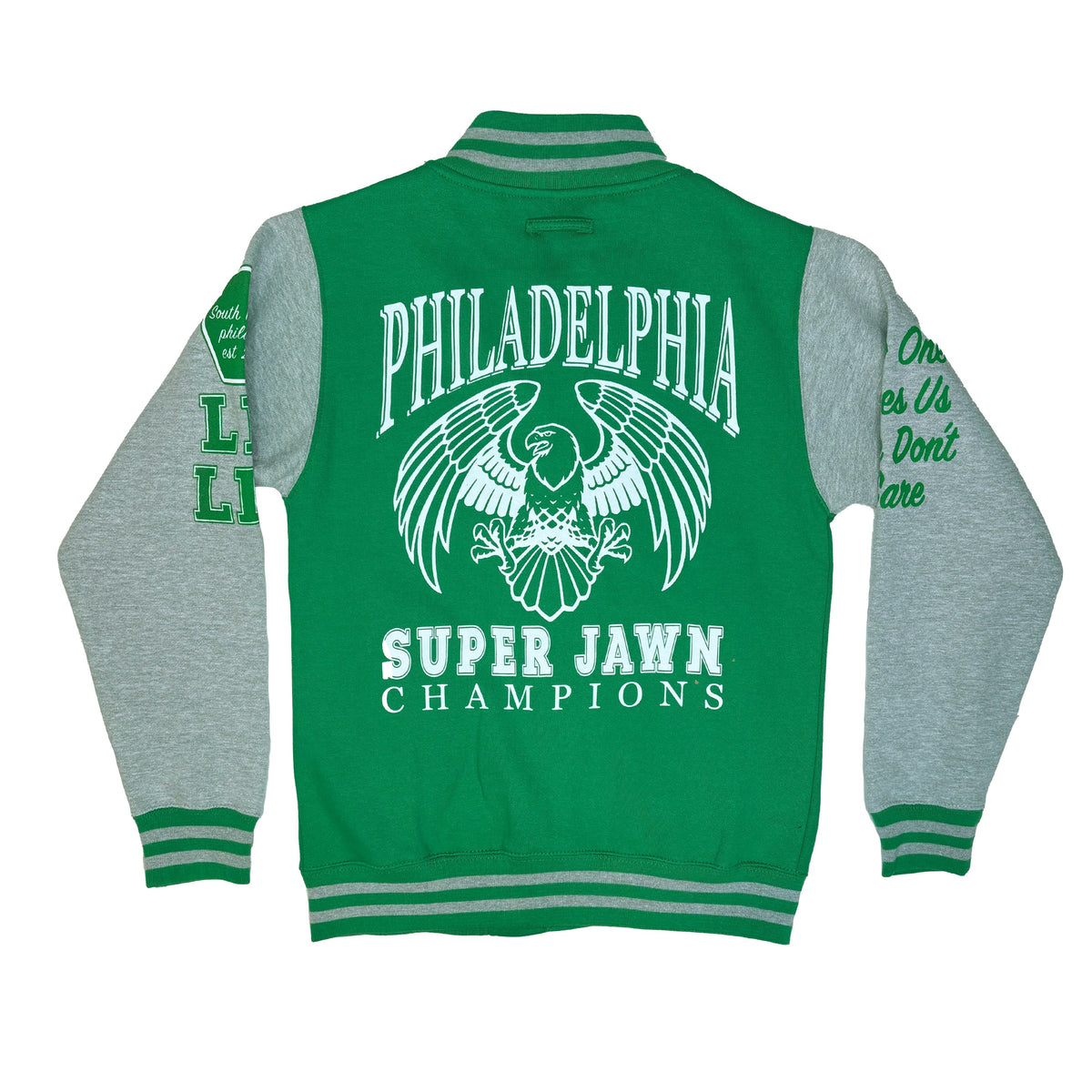 "Super Jawn Champions" Varsity Jacket