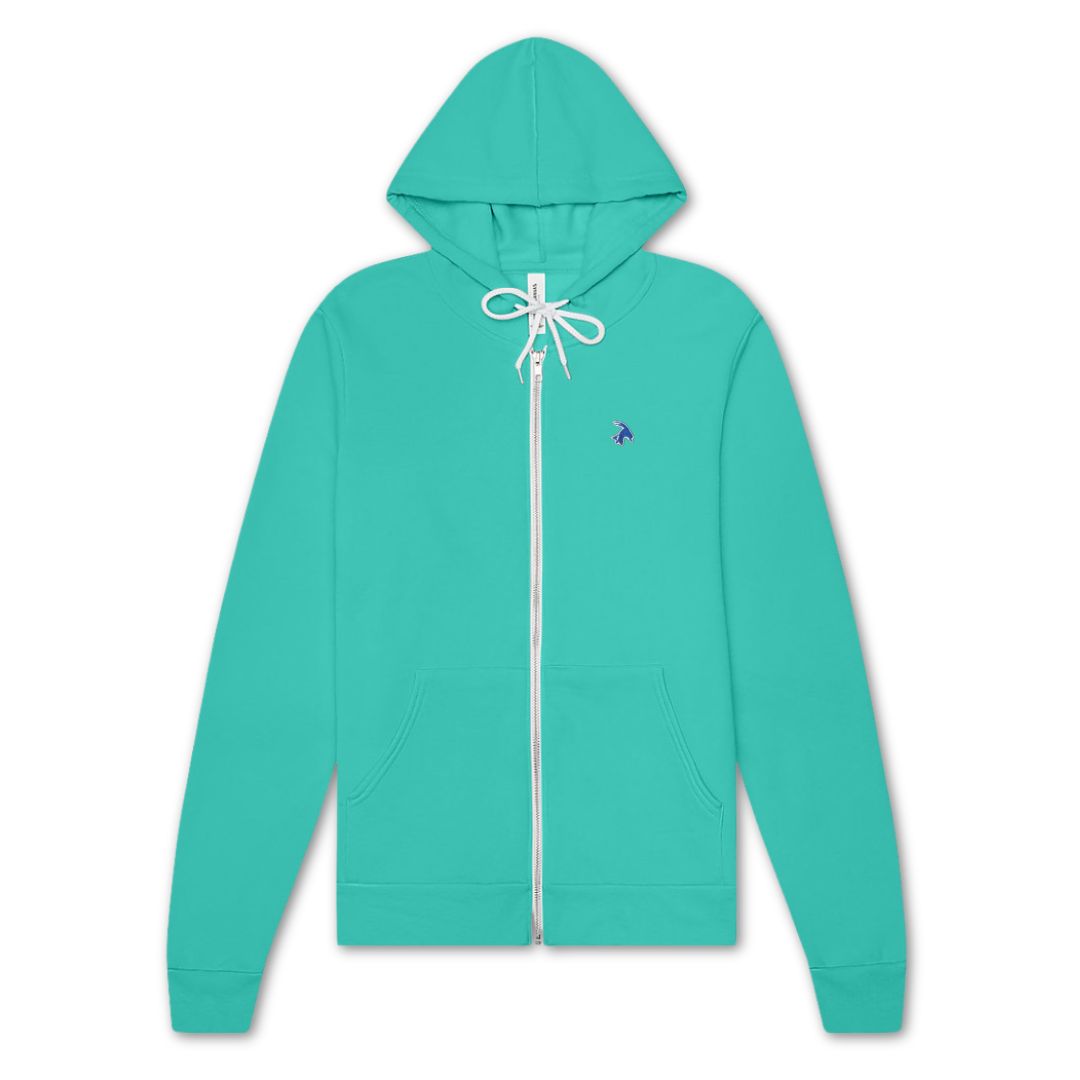 "The Bayside" Sponge Fleece Full-Zip Hoodie | GOATED Collection