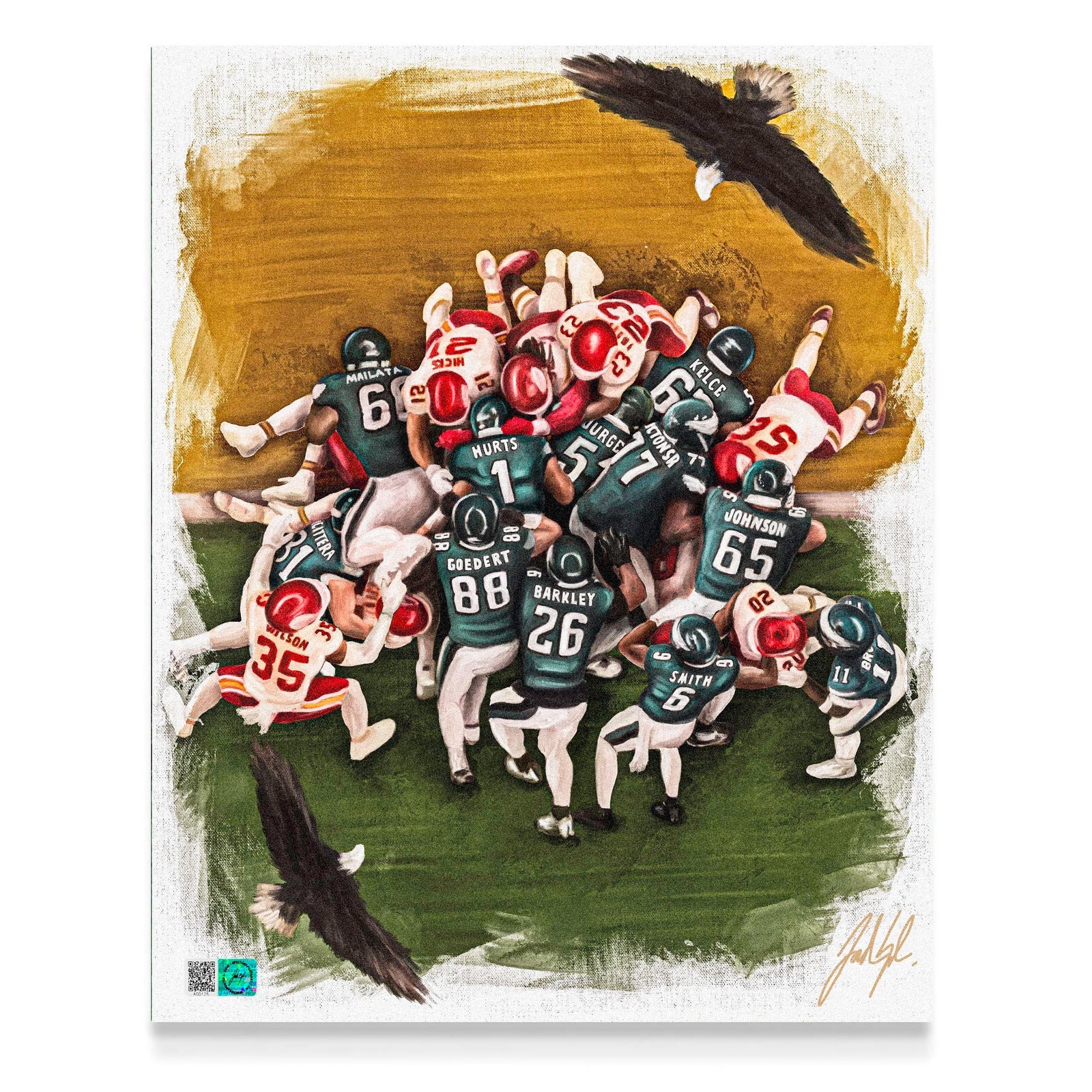 EAGLES "TUSH PUSH"