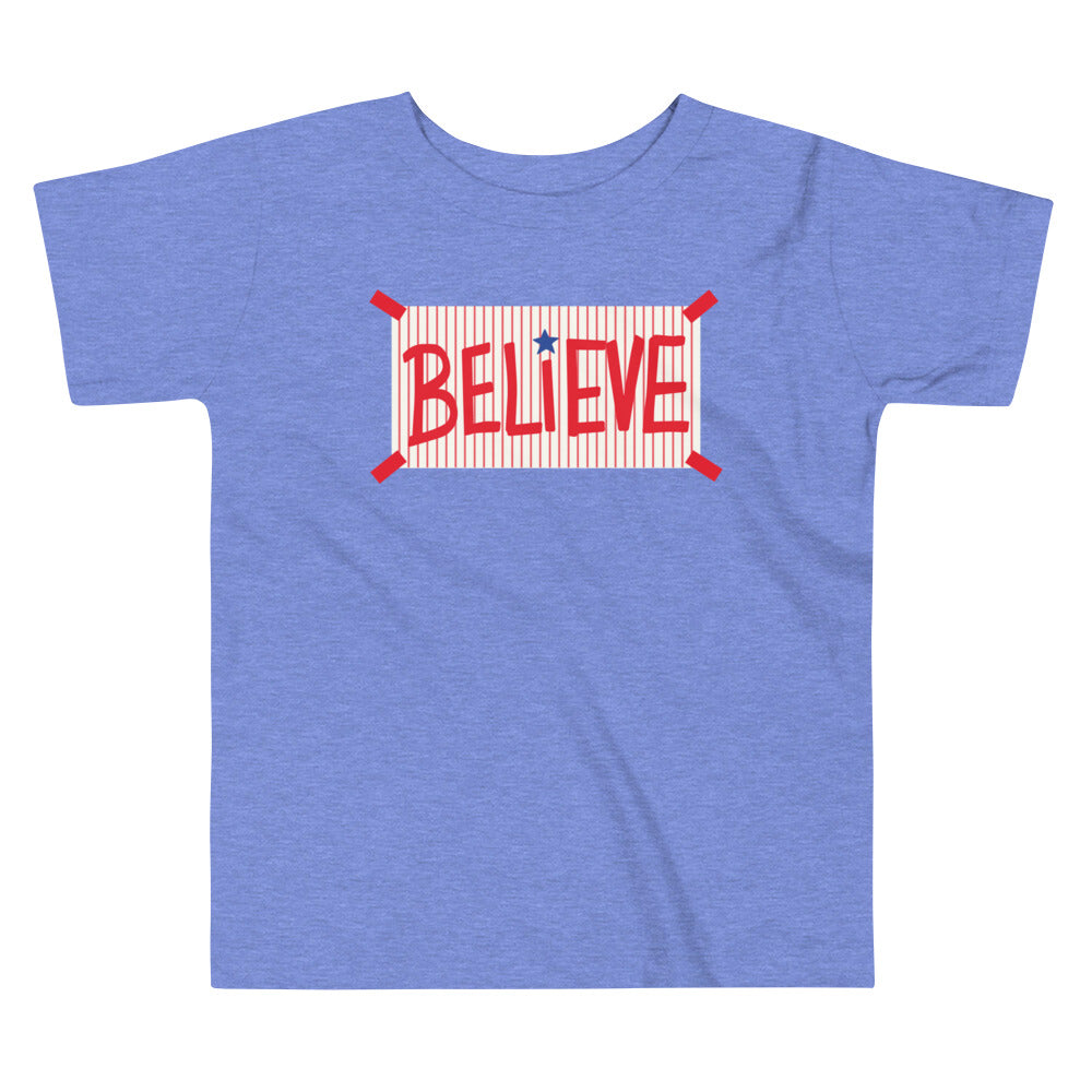 "BELIEVE" Toddler Tee