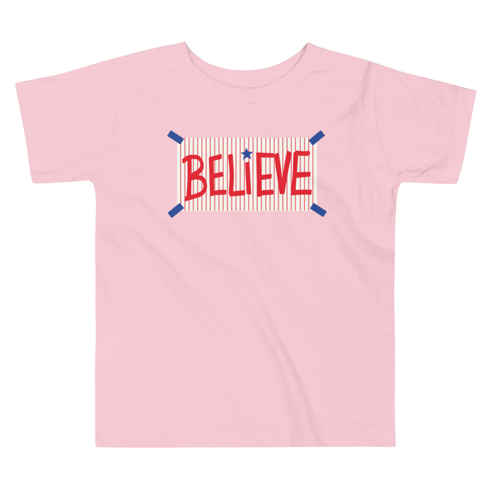 "BELIEVE" Toddler Tee