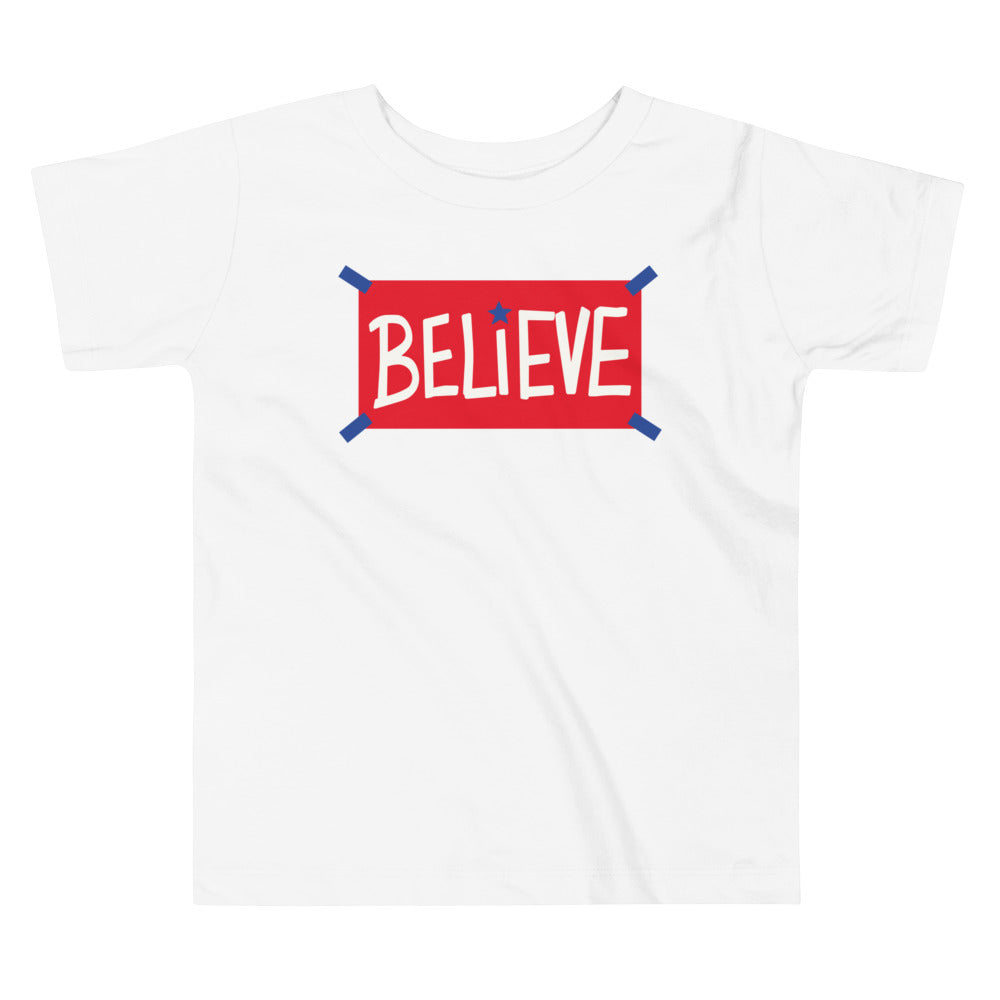 Believe Toddler Tee, Philadelphia Phillies Inspired