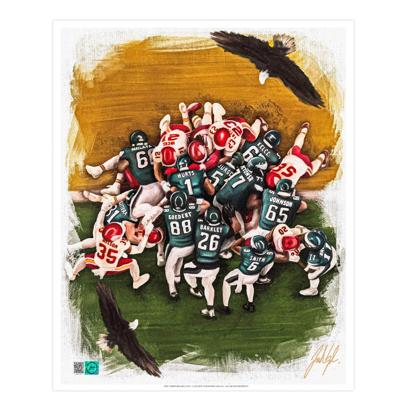 EAGLES "TUSH PUSH"