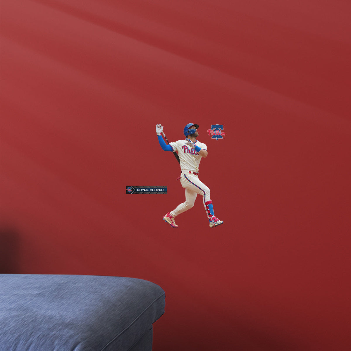 Bryce Harper - RealBig Collection - Official MLB - Philadelphia Phillies - Reusable Vinyl Wall Decals #3