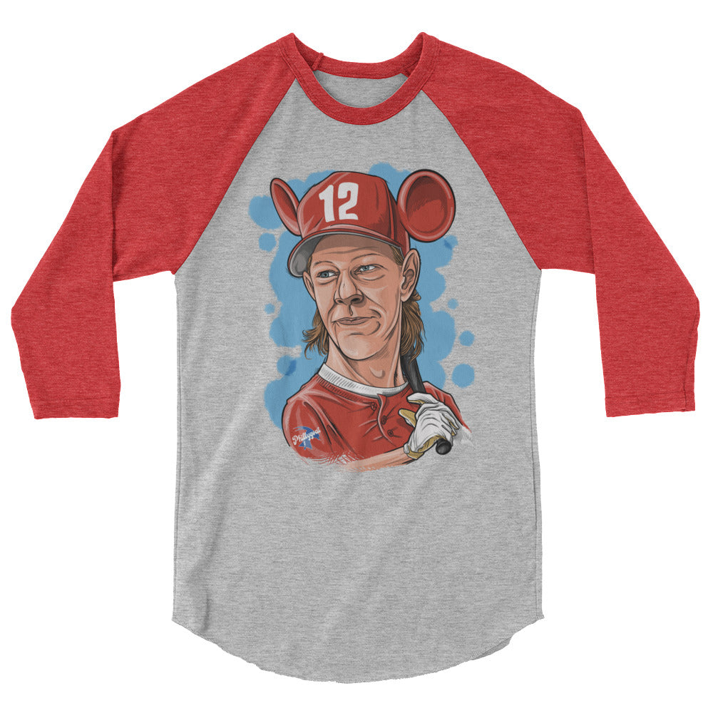 &quot;Mickey Morandini GOAT&quot; Raglan Tee