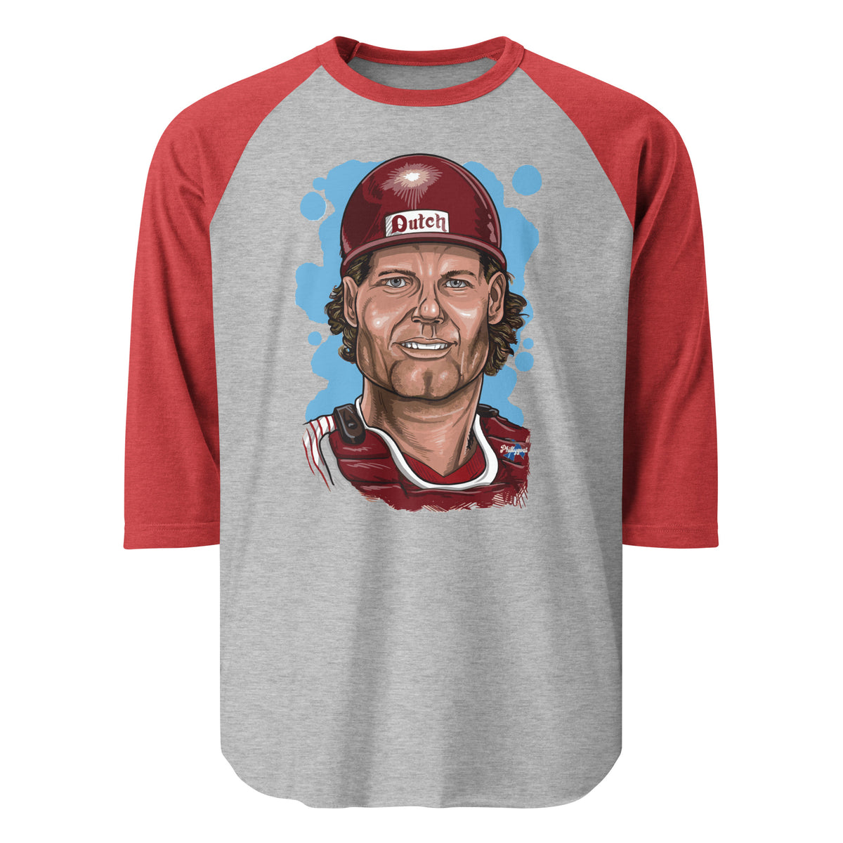"Darren Daulton GOAT" Raglan Tee