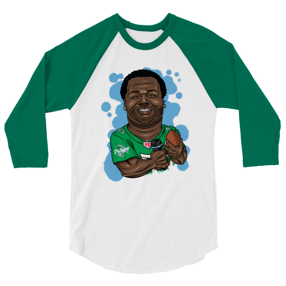 &quot;Hugh Douglas GOAT&quot; Raglan Tee