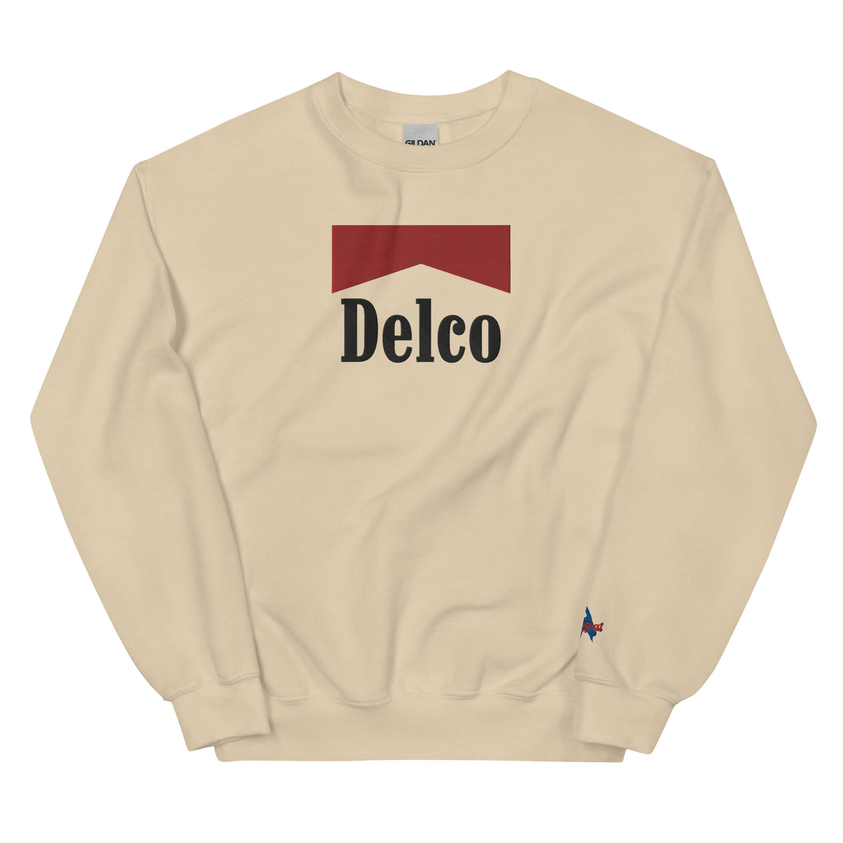 "Delco Smokes" Embroidered Sweatshirt