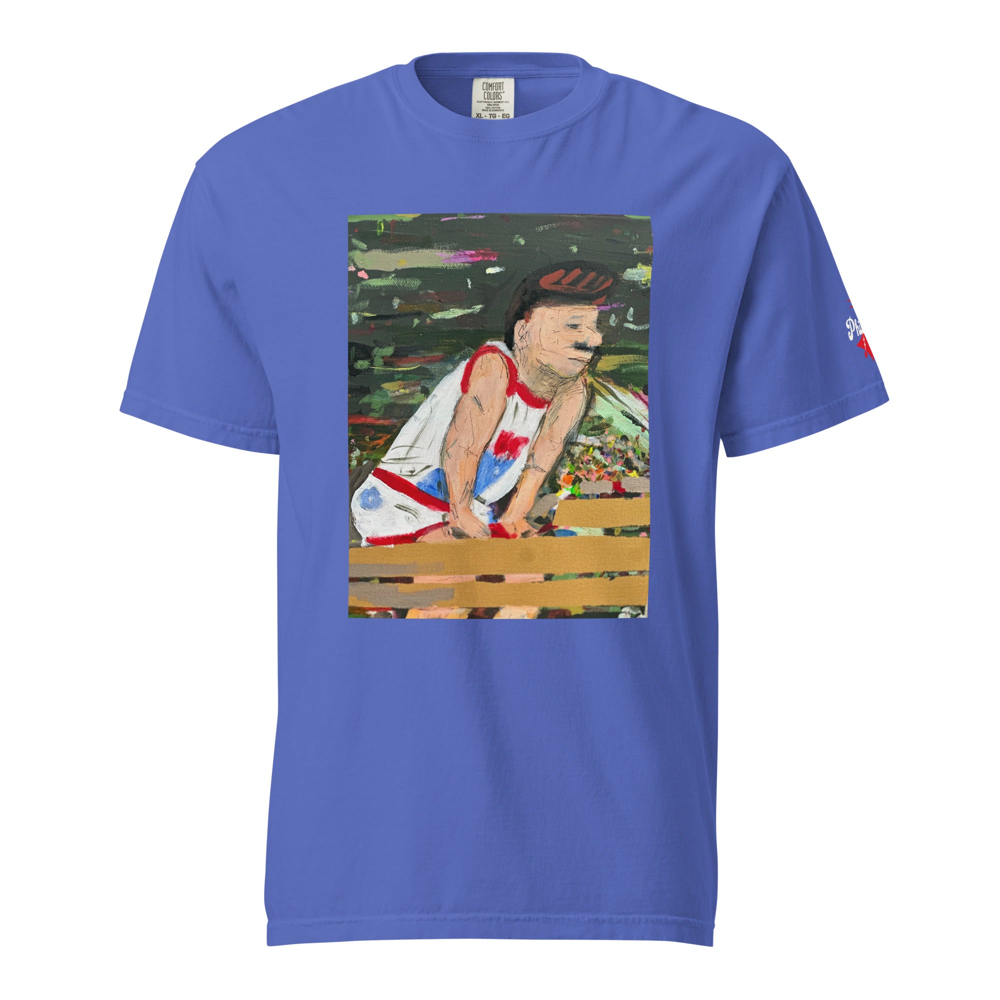 "Abstract Jeff Ruland" Comfort Colors Tee