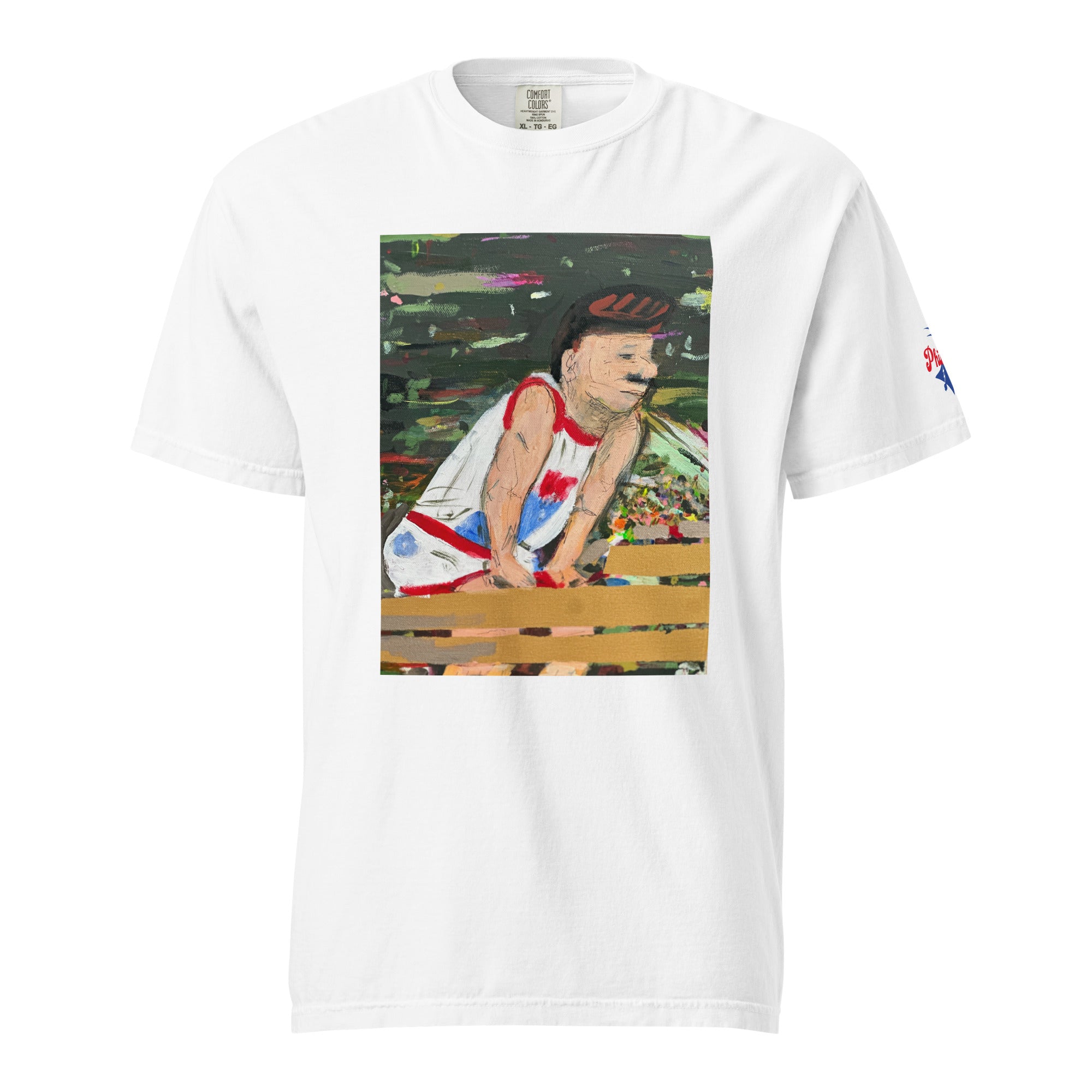 "Abstract Jeff Ruland" Comfort Colors Tee