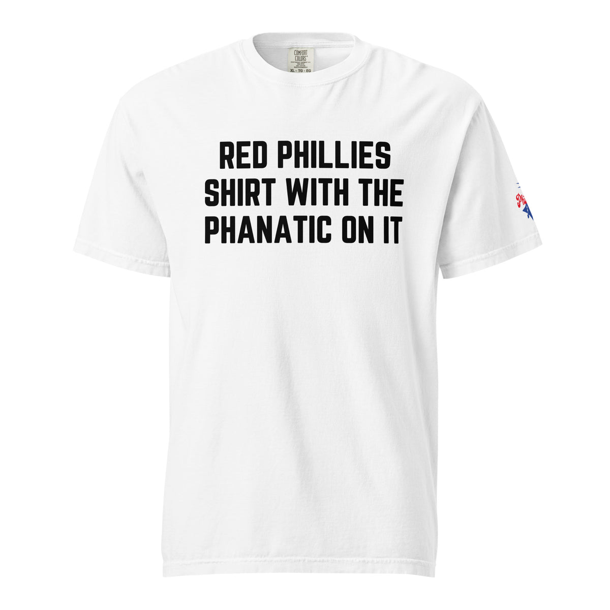 "Meta Phillies Shirt" Comfort Colors Tee by Phillygoat – Philadelphia sports apparel