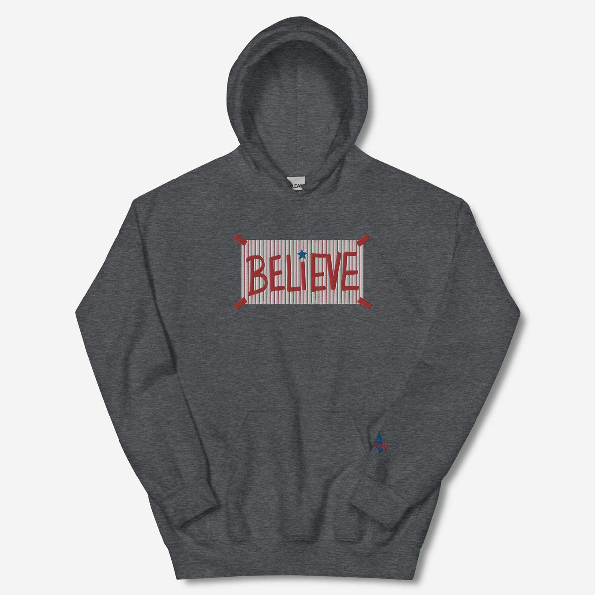 "BELIEVE" Embroidered Hoodie