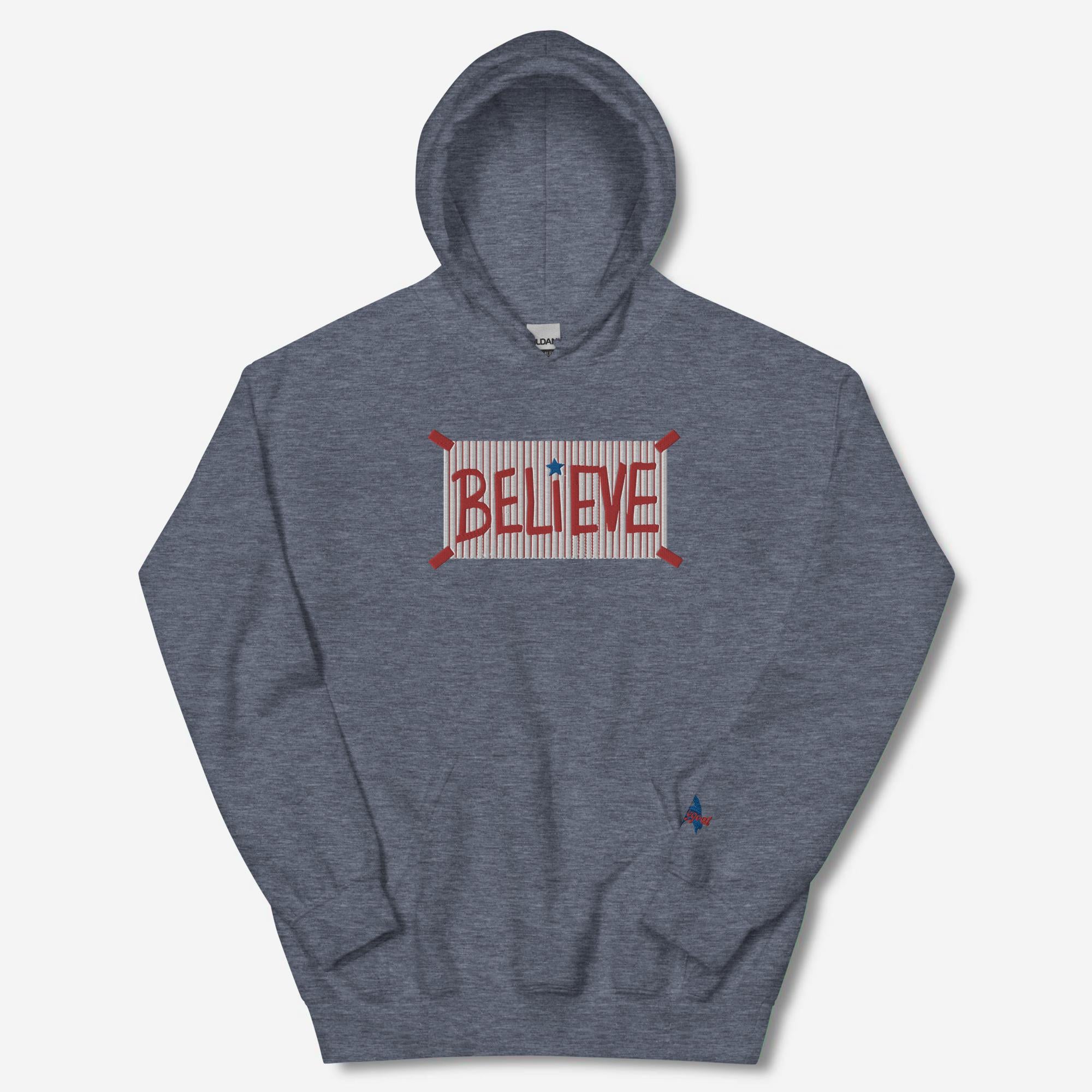 "Believe" Embroidered Hoodie