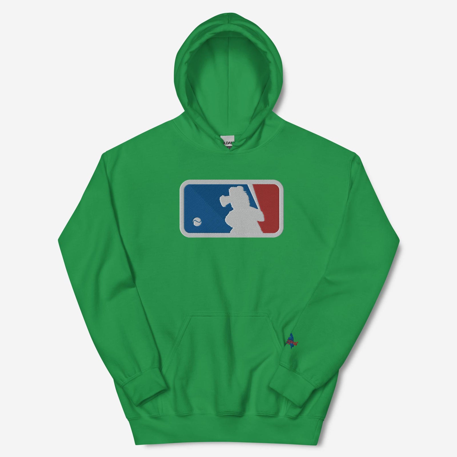 "Major Baseball Phan" Embroidered Hoodie
