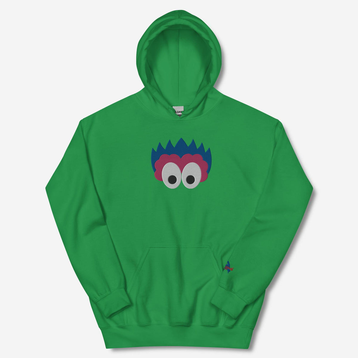&quot;Phan Eyes&quot; Embroidered Hoodie