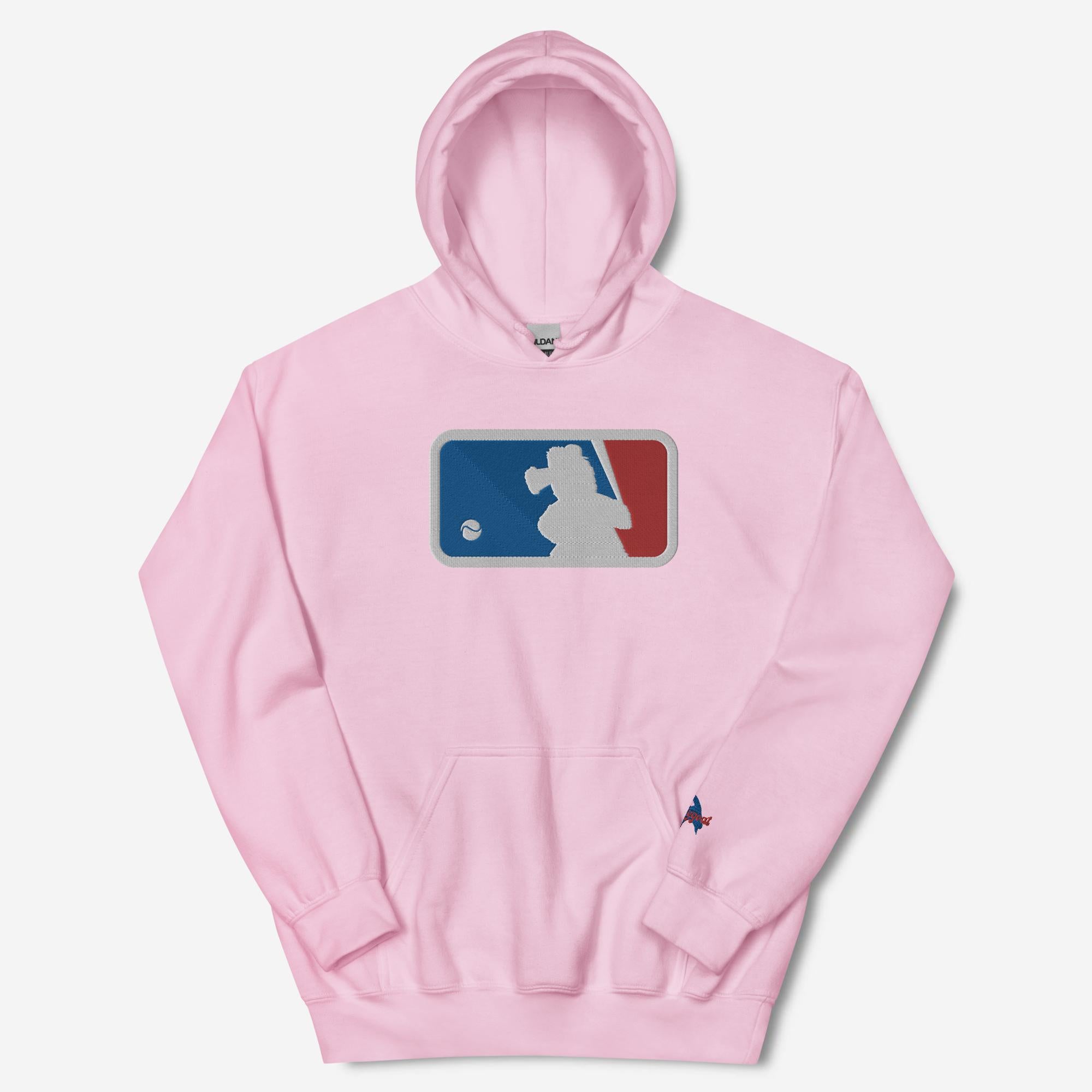 "Major Baseball Phan" Embroidered Hoodie