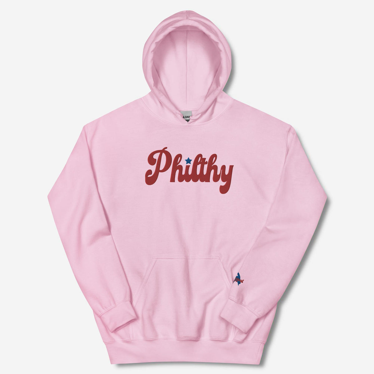 "Philthy" Embroidered Hoodie