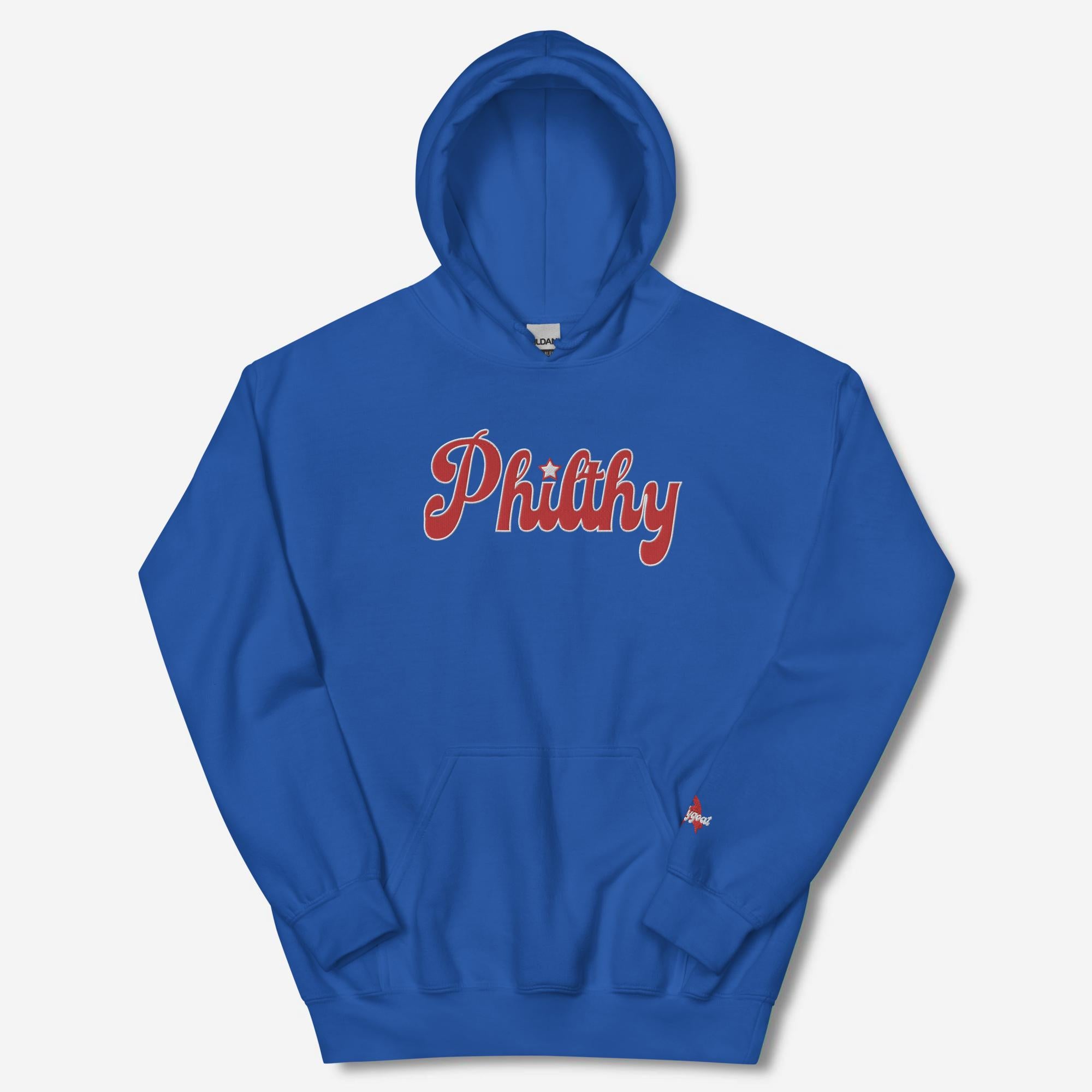 "Philthy" Embroidered Hoodie